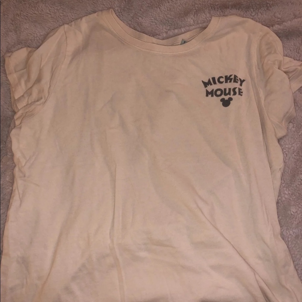 Mickey Mouse rainbow tee